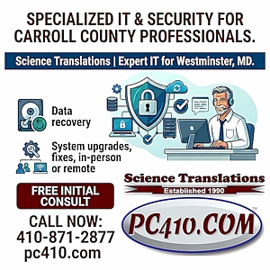 PC repairs Westminster Md